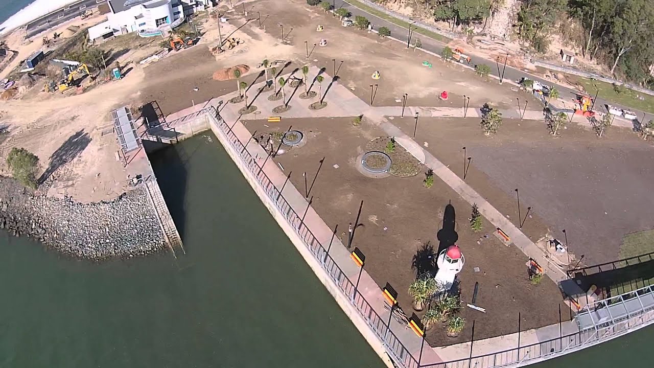 Gladstone Waterfront Upgrade 15th September 2014