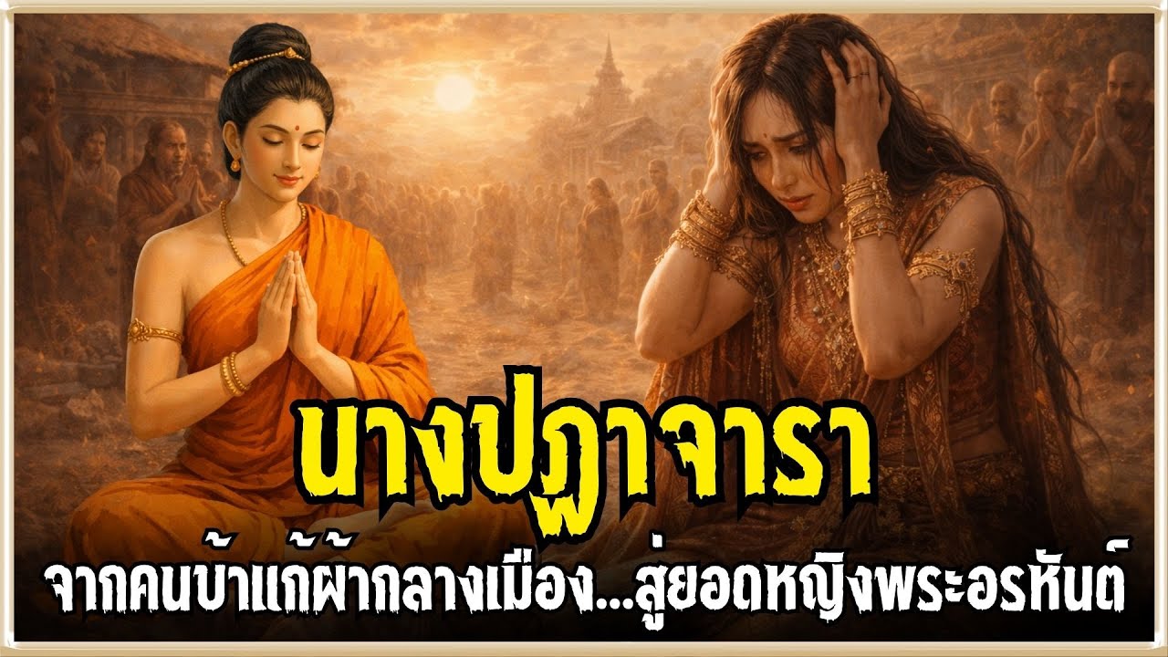 นางปฏาจารา จากคนบ้าแก้ผ้ากลางเมือง...สู่ยอดหญิงพระอรหันต์ l #ตนเล่าธรรม