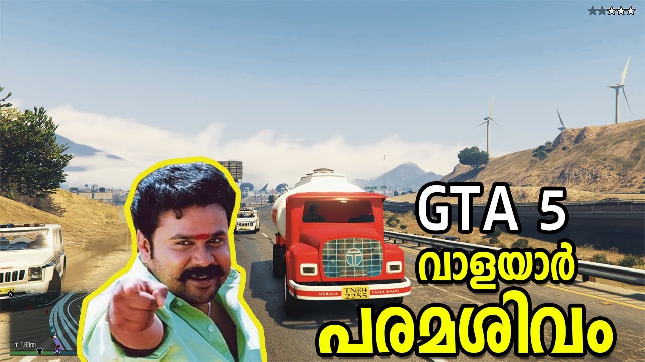 ചിന്നാടന്റെ കാലാപ്പാനി വാളയാർ checkpost വഴി Spirit കടത്തി 🚛 Gta 5 Malayalam