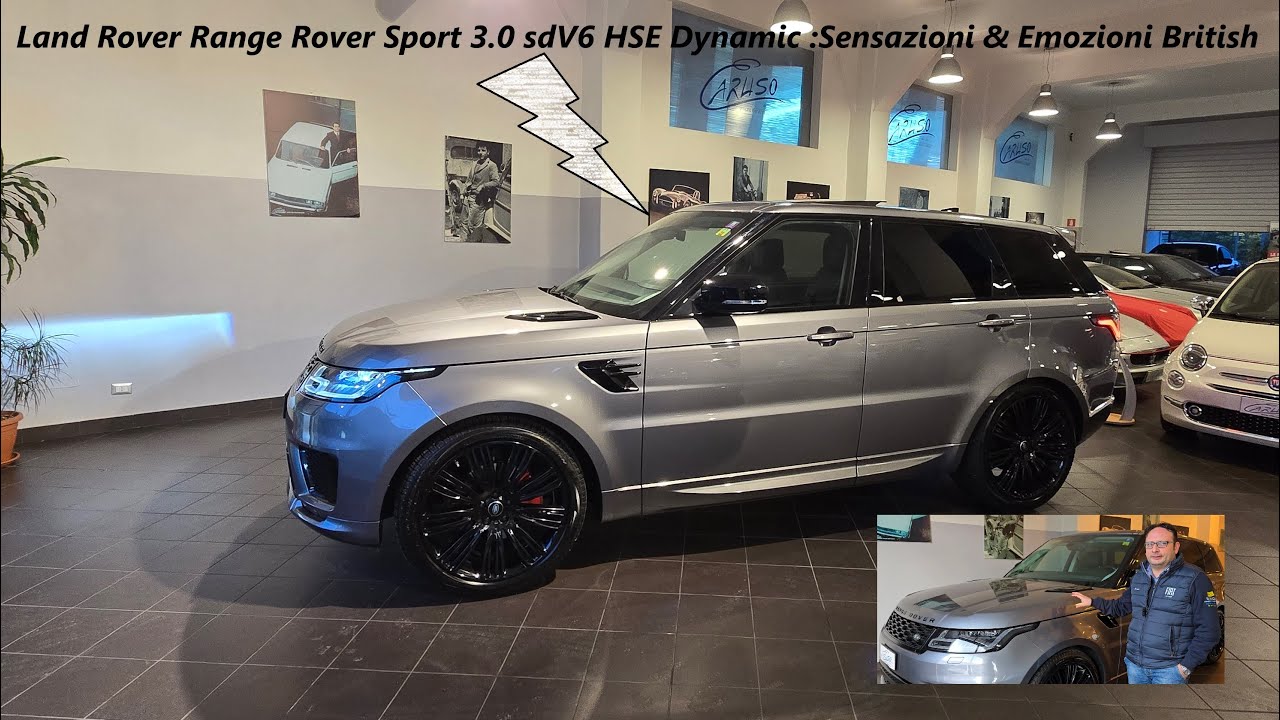 Land Rover Range Rover Sport 3.0 sdV6 HSE Dynamic :Sensazioni & Emozioni British  #Officinecaruso