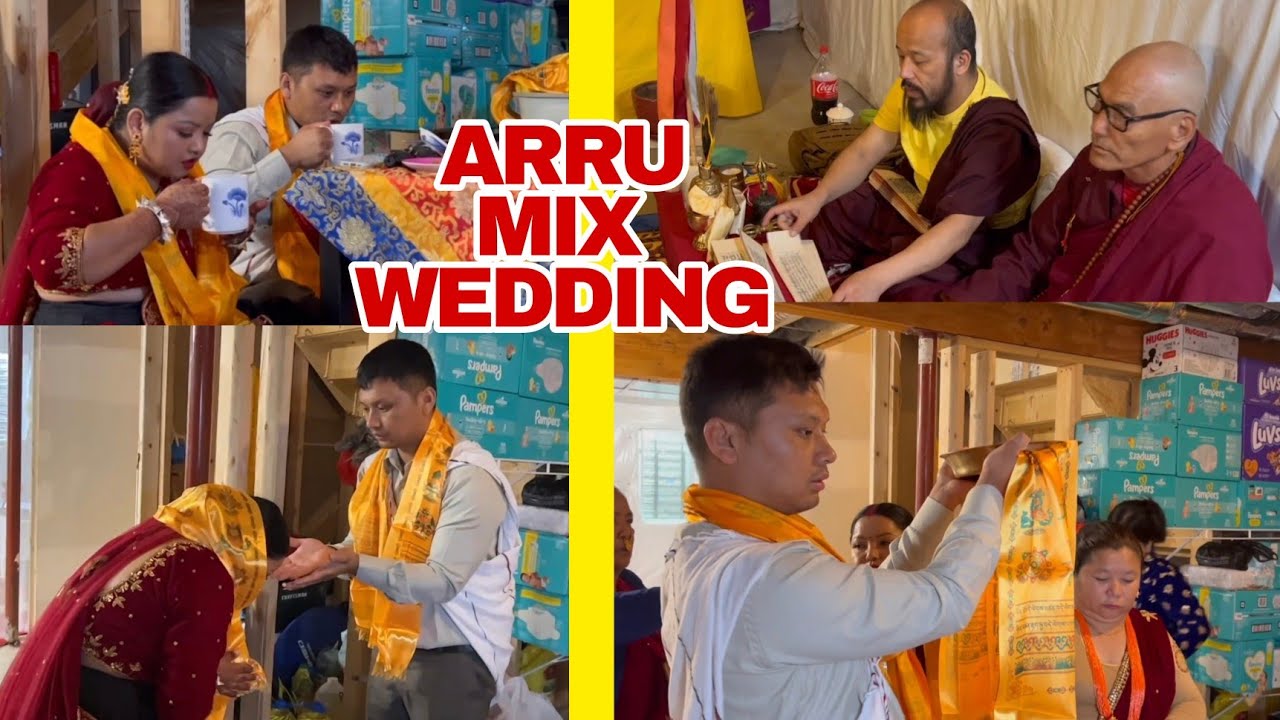 arru mix wedding in america || gurung wedding in america