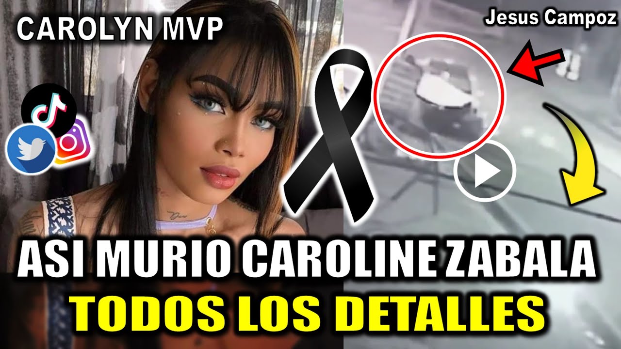 Todos los DETALLES de la MUERTE de Carolin Zabala hoy de que murio empleada barber shop santana 2022