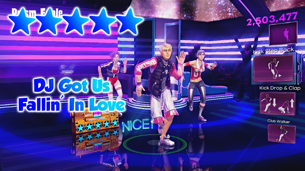 Dance Central 3 - DJ Got Us Fallin' In Love (DC2 Import) - 5 Gold Stars