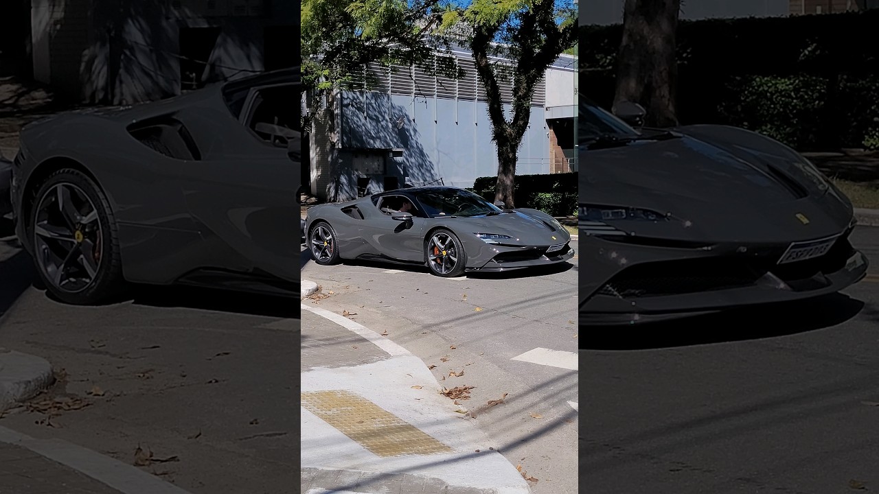 FERRARI SF90 DE 1000CV ACELERANDO FORTE