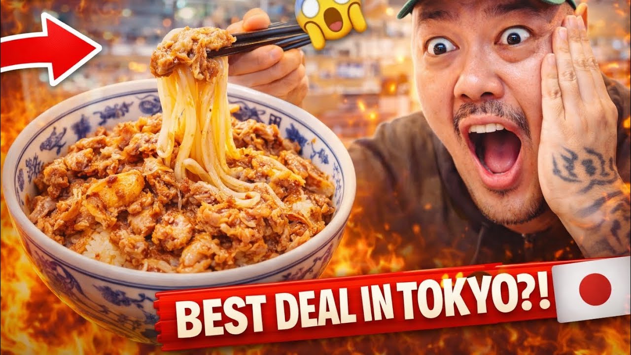 Tokyo’s Legendary Gyudon Breakfast for Under $6