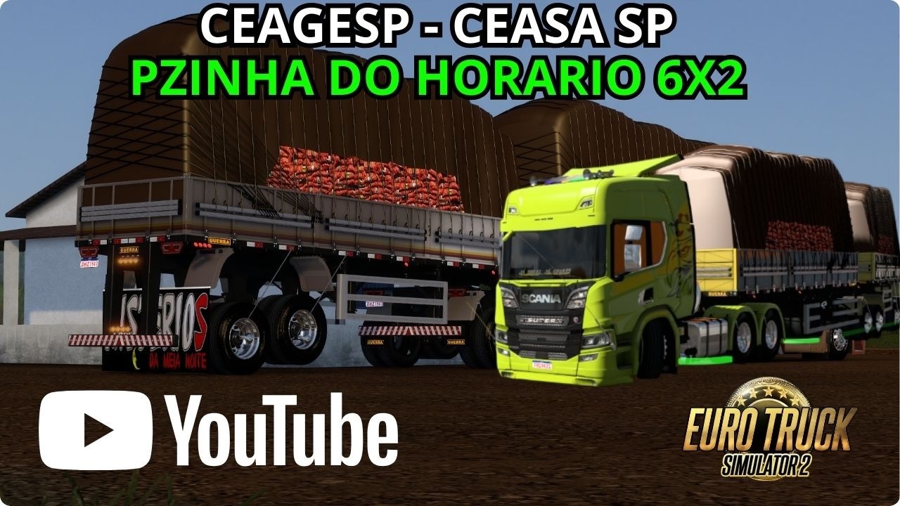 ETS2 MAPA ELDORADO PRO PZINHA DO HORARIO APAVORANDO NA REGIS