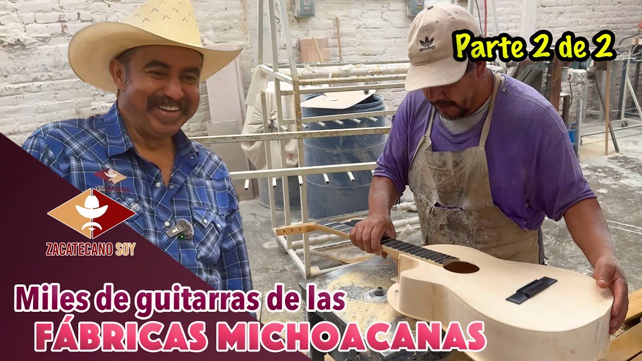 LAS GUITARRAS DE PARACHO salen de estas fábricas