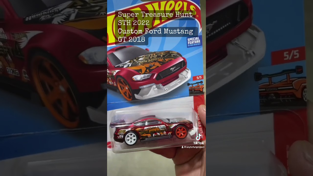 Custom Ford Mustang GT 2018 // Super Treasure Hunt // STH 2022