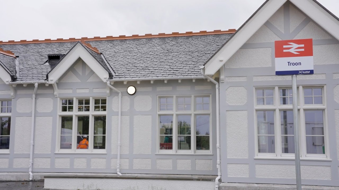 £5m Troon station rebuild complete