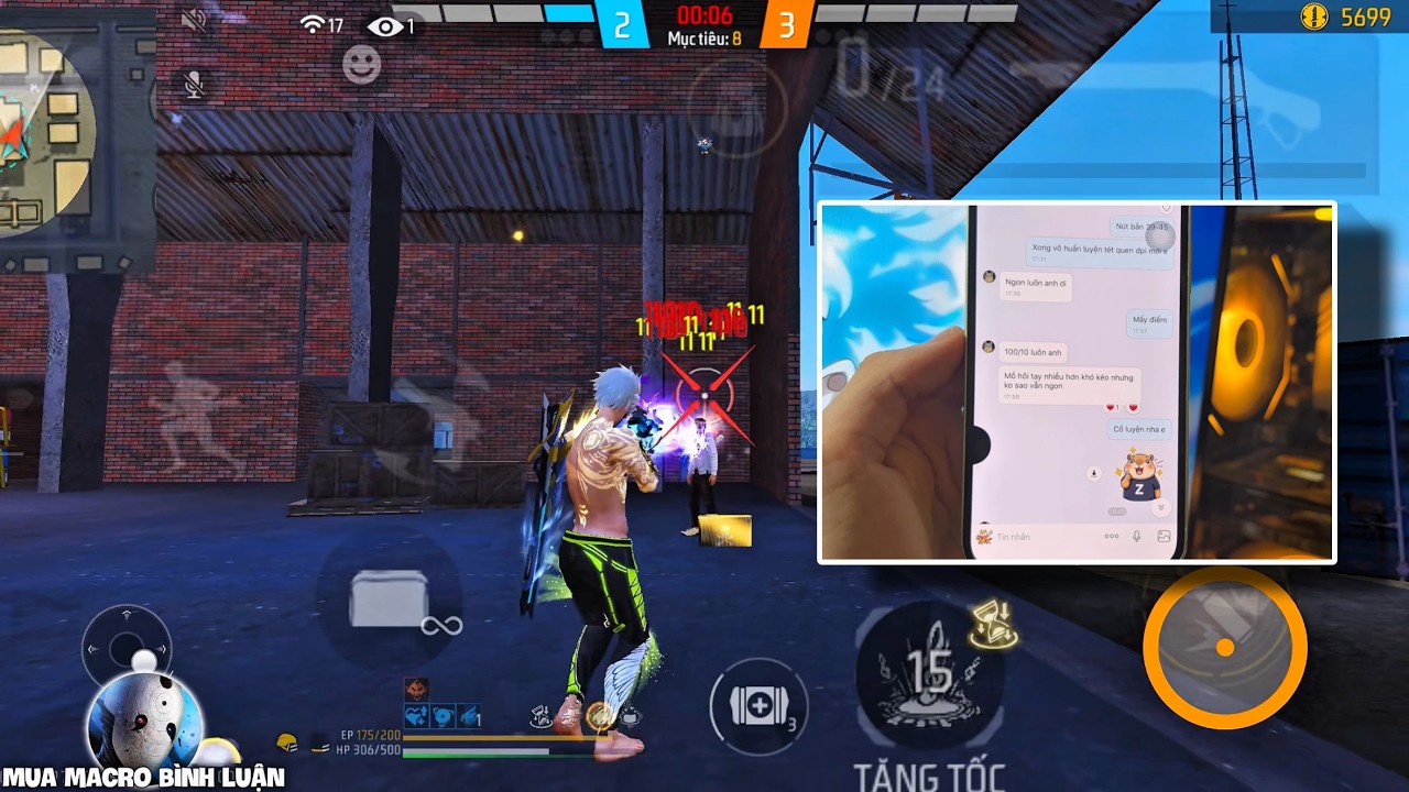 [Free Fire] Молодой человек осваивает макрострельбу, суперфантастический H4C