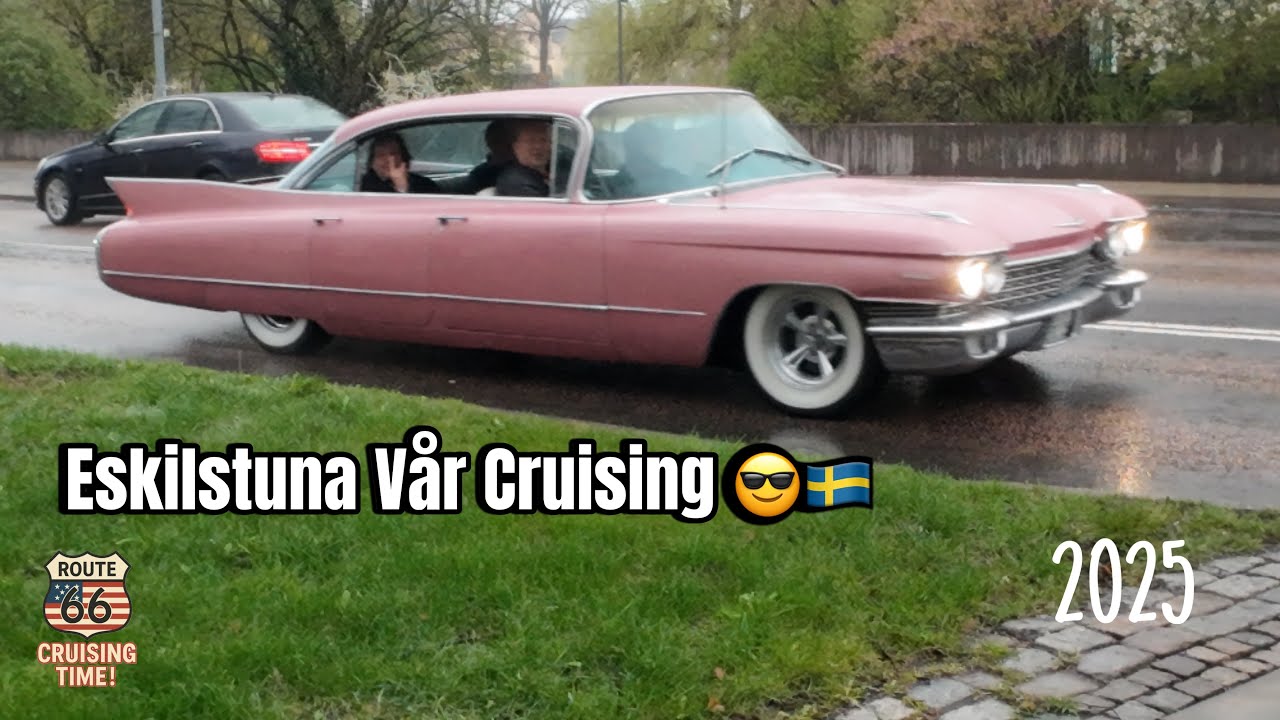 Eskilstuna Vår Cruising 2025 😎🇸🇪 ett blött och kallt event 🥶🥶