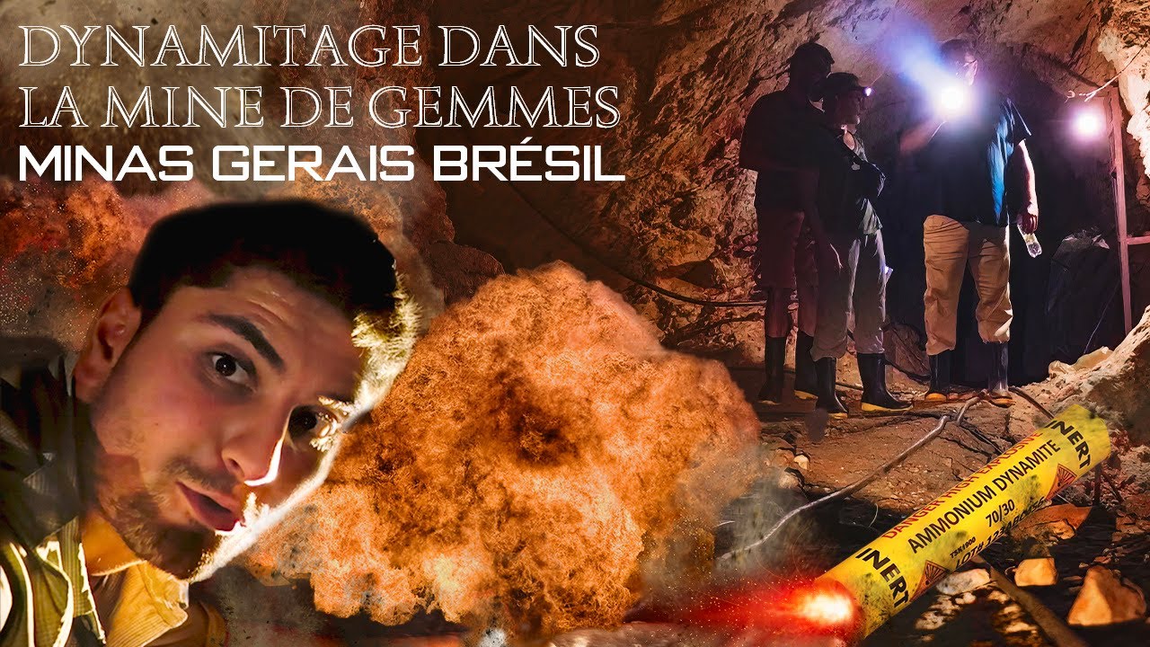 Explosion De Dynamite dans une Mine de Tourmalines - BRÉSIL EP 2