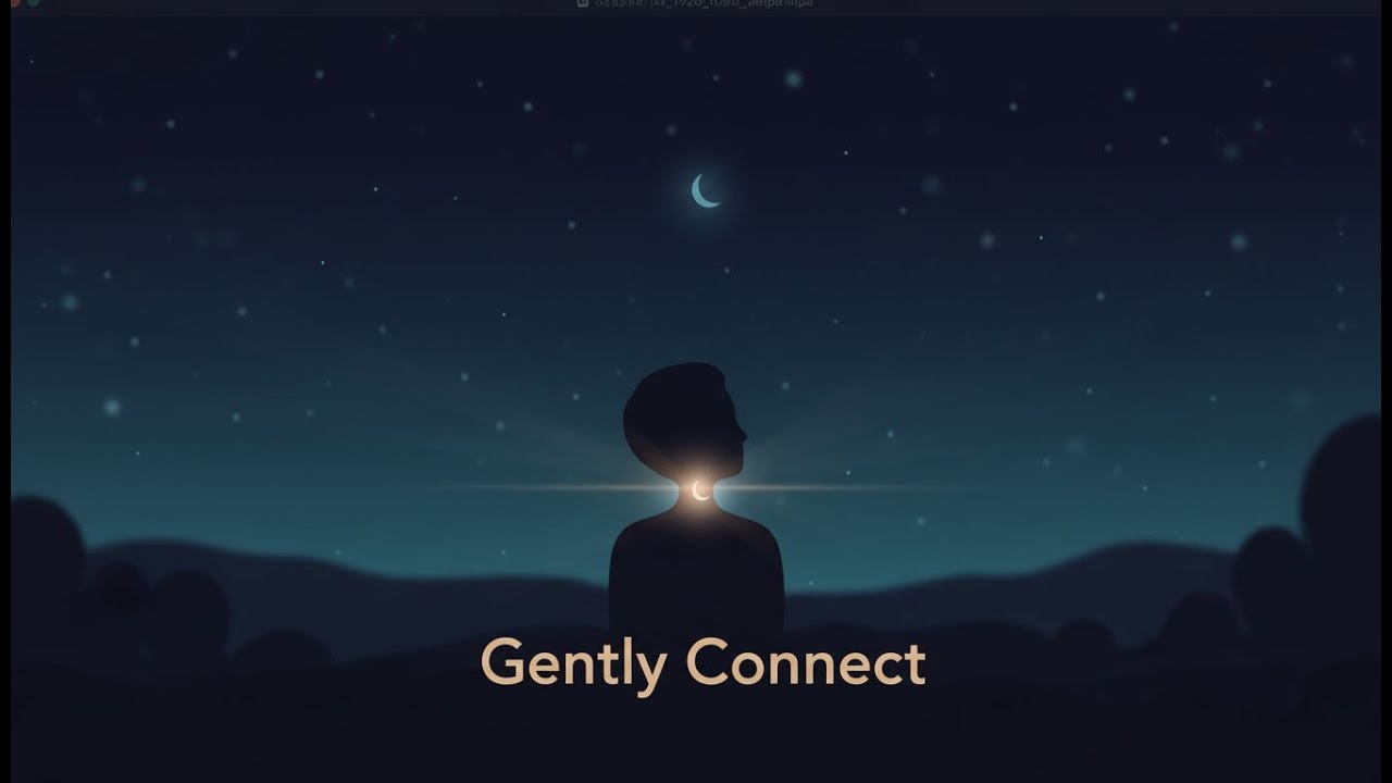 Drift Into Connection 🌙 meditation · sleep positive mindset · positive messages · sleep relaxation
