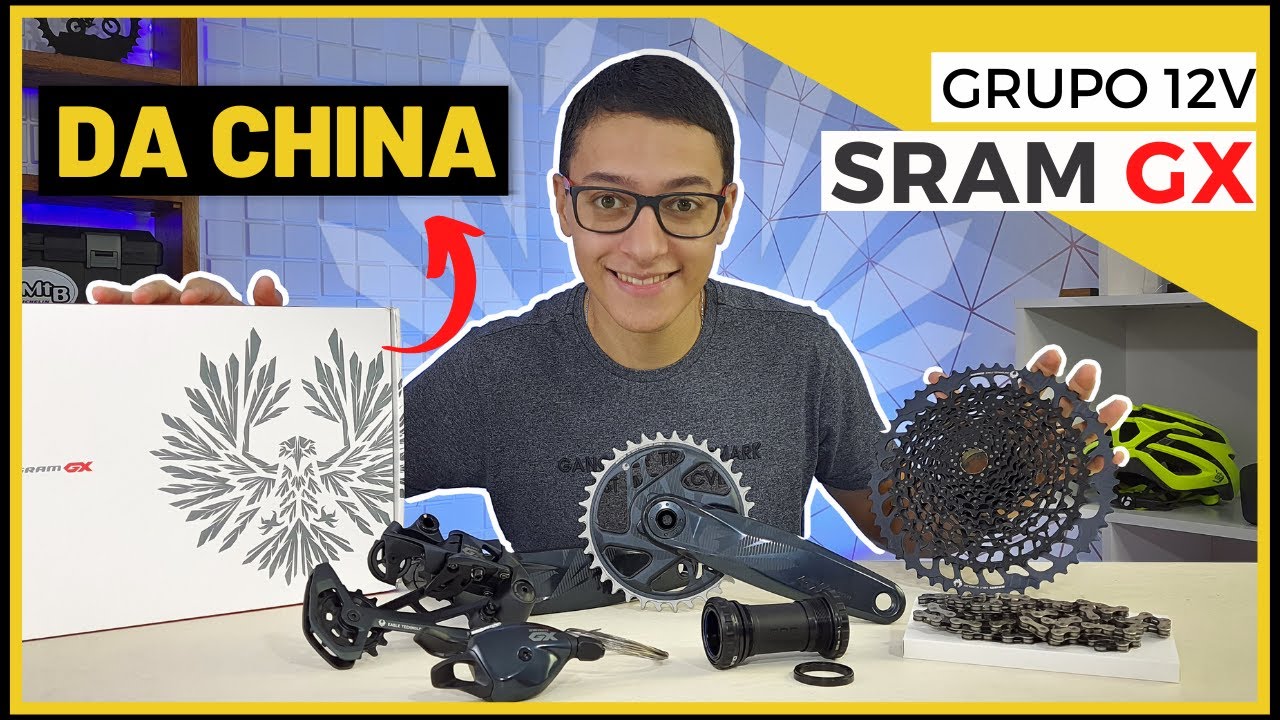 Unbonxing Aliexpress Grupo Sram GX Eagle 12v - Vale a pena comprar da CHINA? Demora para chegar?