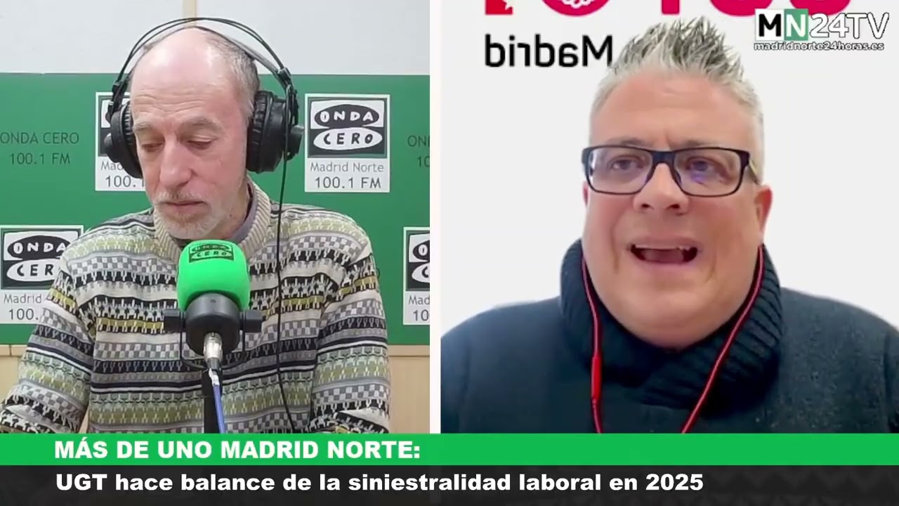 Entrevista en Onda cero a Pedro Fuentes, secretario de Salud Laboral de UGT Madrid