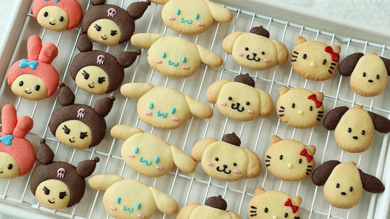 Приготовьте милое печенье Sanrio! Рекомендуем в качестве рецепта глиняного печенья!