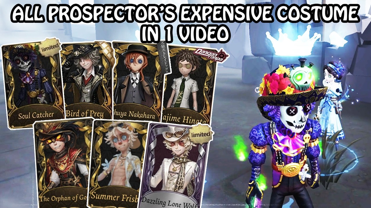 All Prospector's Expensive Skin gameplay - #IdentityV