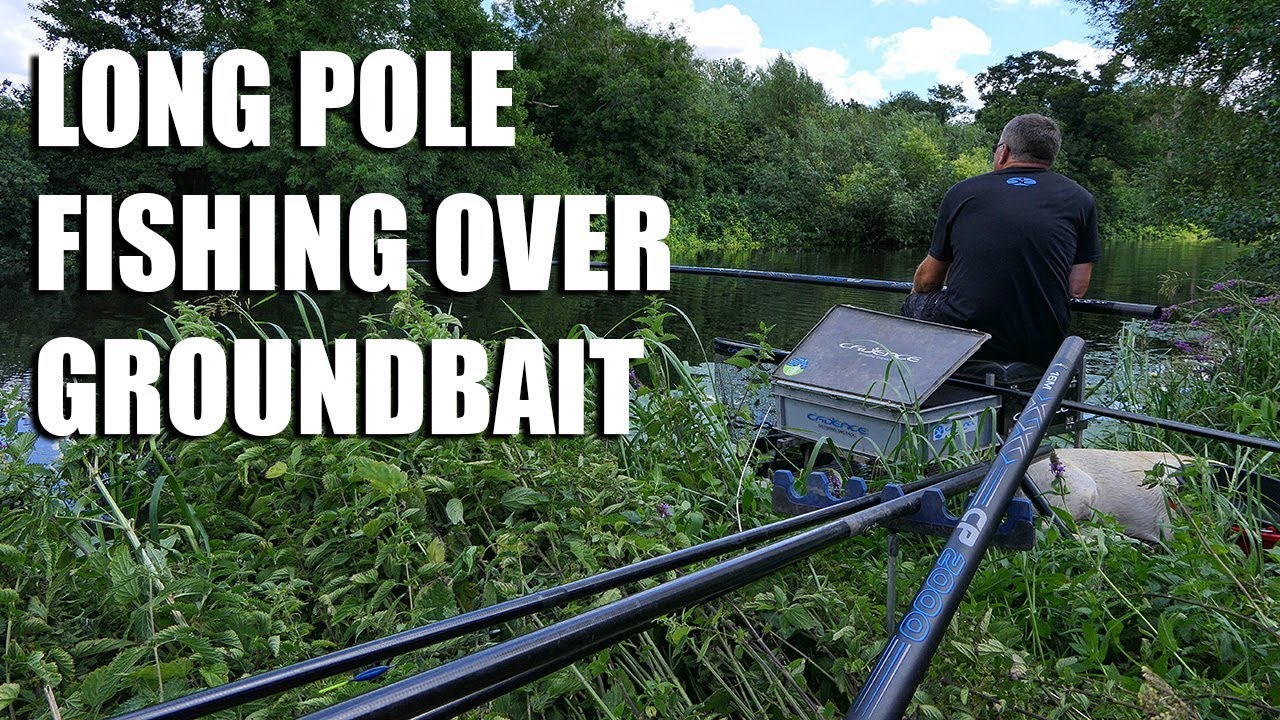 Long Pole Fishing over Groundbait - River Avon