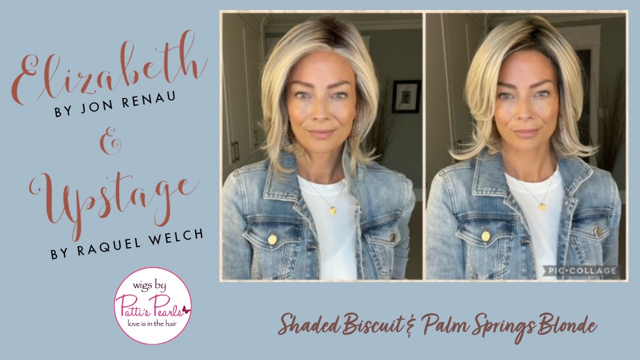 Wig Comparison!  ELIZABETH by Jon Renau and UPSTAGE by Raquel Welch for WigsByPattisPearls.com