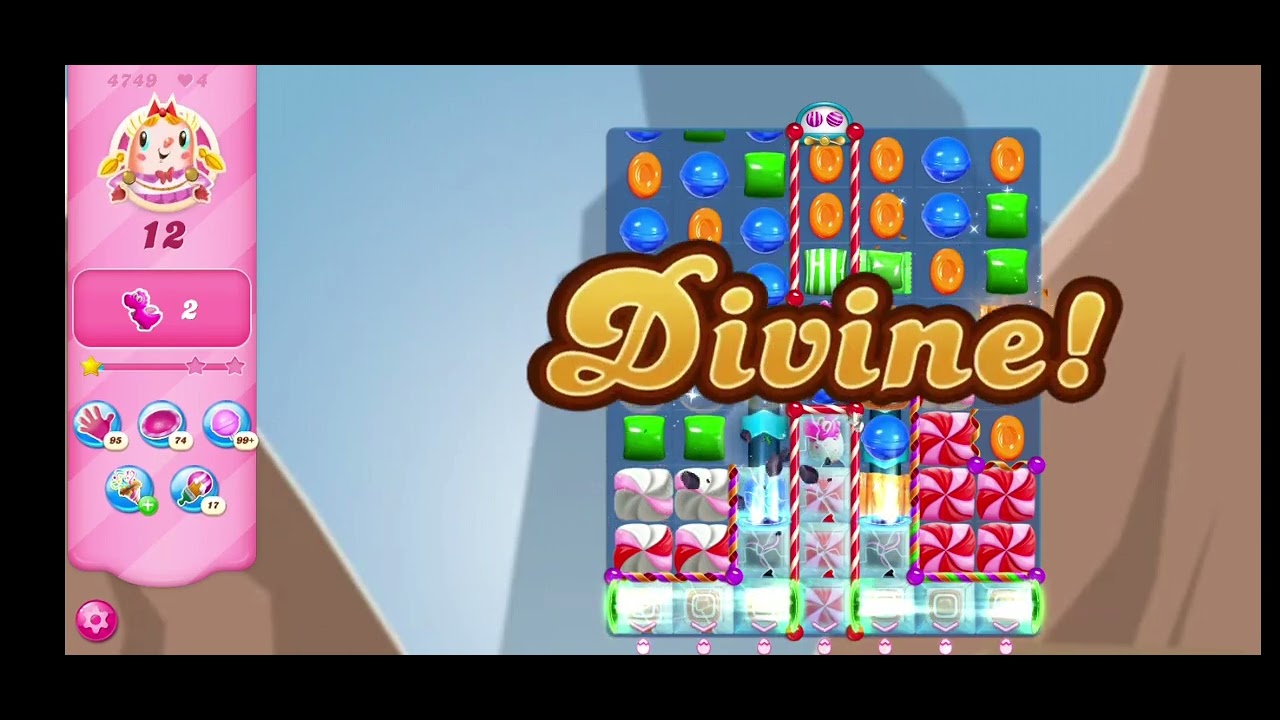 Candy Crush Saga level-4749//No boosters