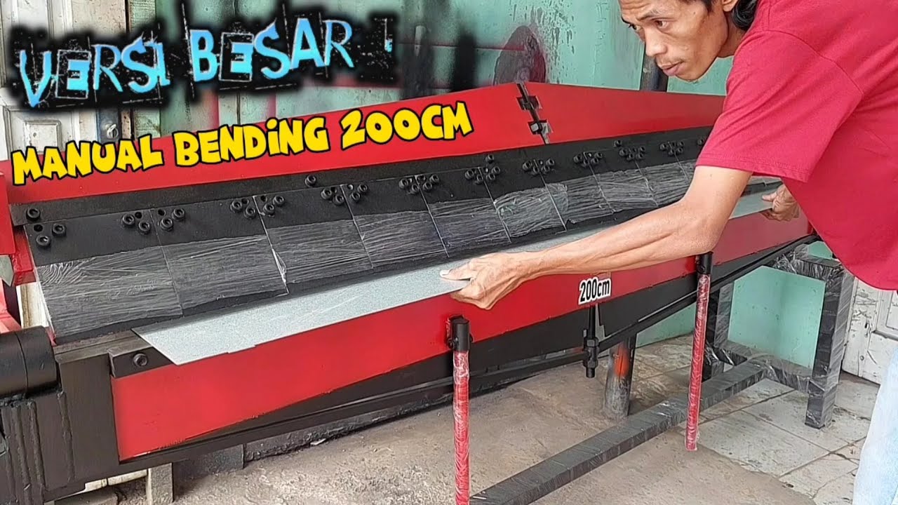 cara buat alat bending plat manual panjang 200cm