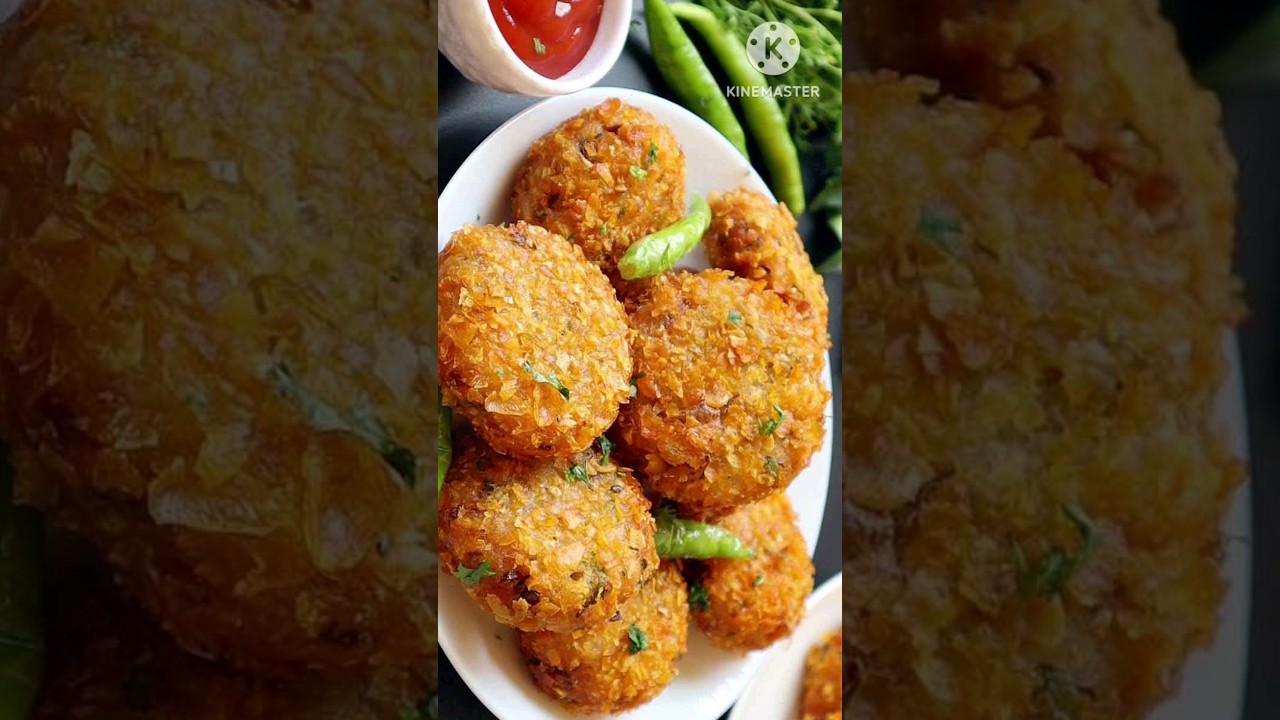 Poha Cutlet recipe|😋😶😛🔥#viral #shorts #poharecipe #pohacutlet #cutlet