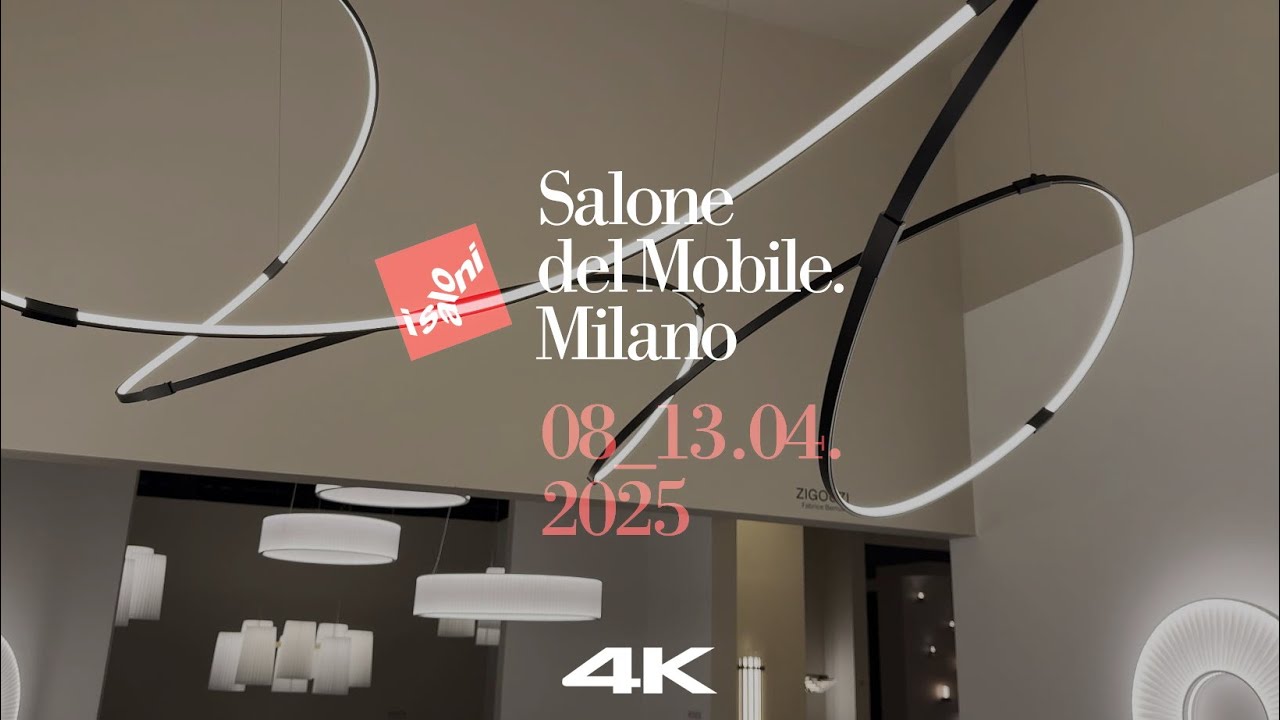 Salone del Mobile Milano 2025 4K #9 ITALY 🇮🇹 || 