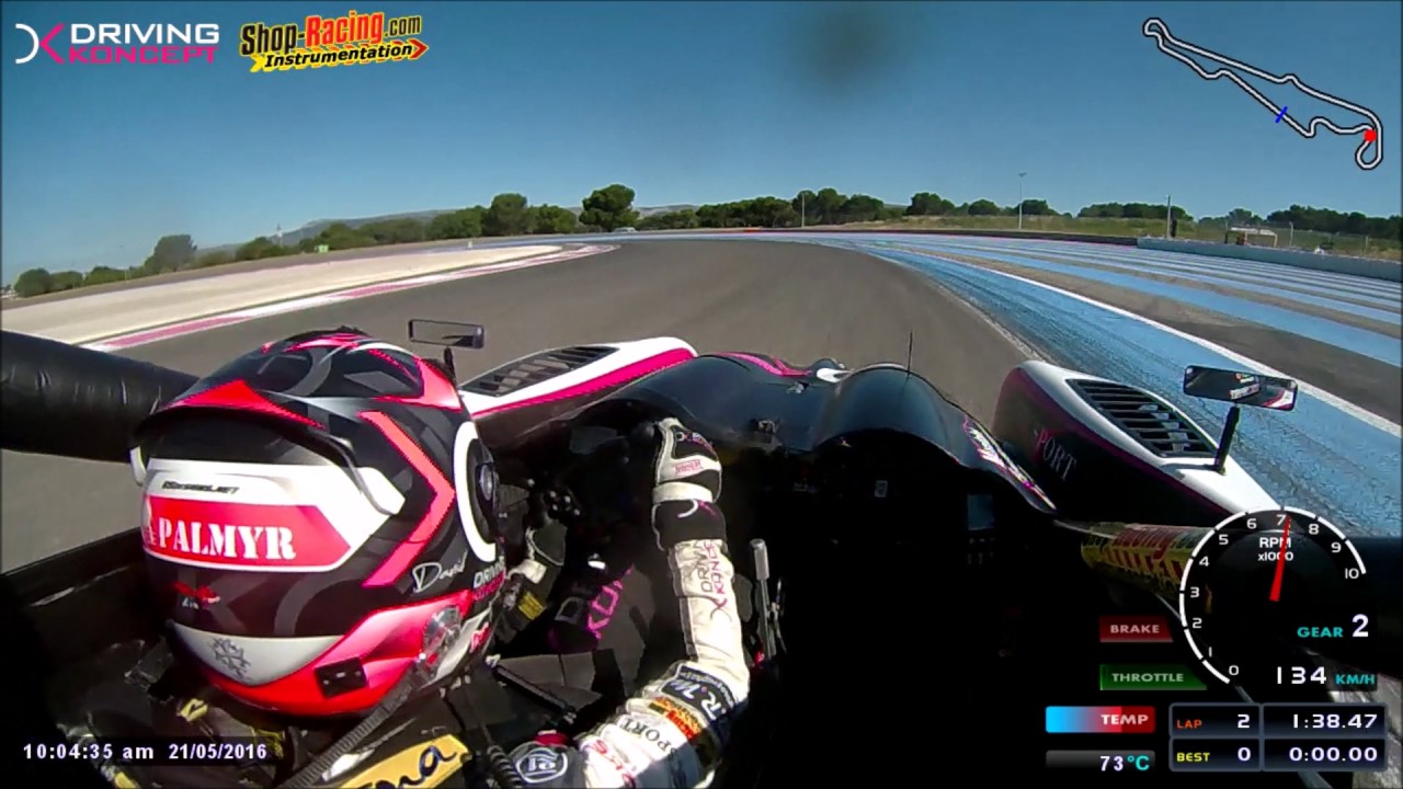 Onboard Driving Koncept Castellet Norma M20FC VdeV 2016