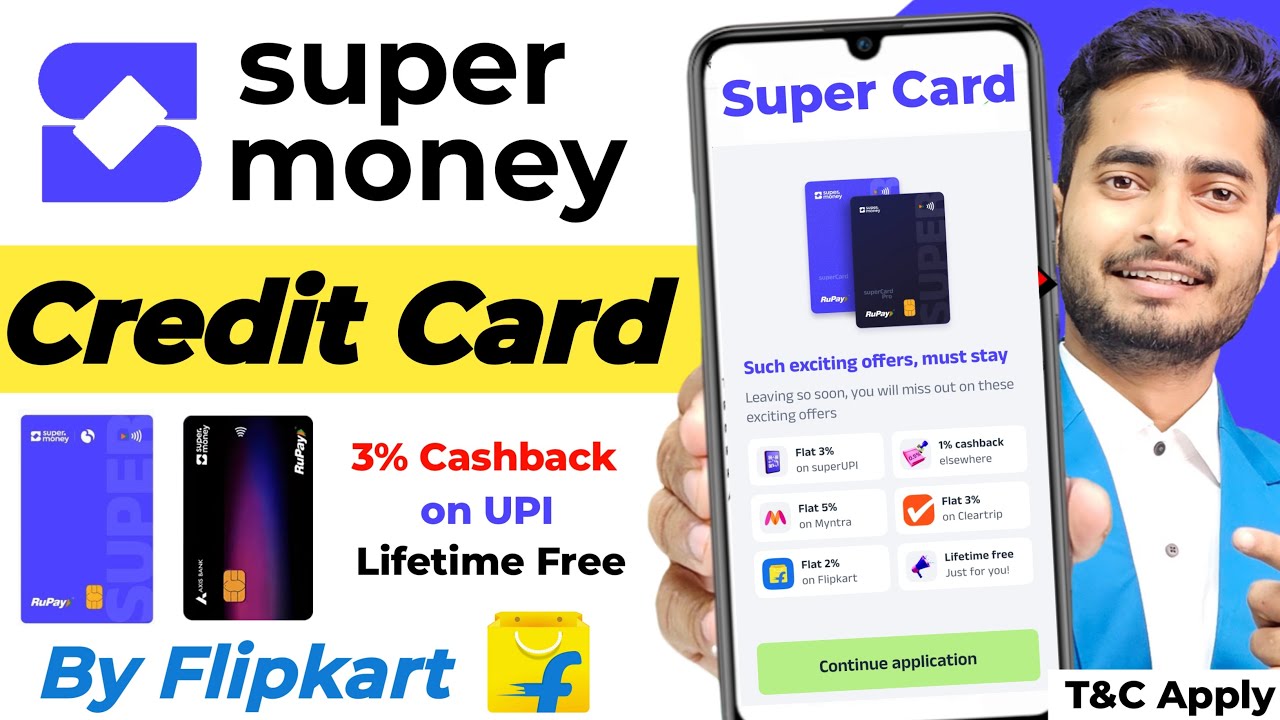Super Money Credit Card | SuperCard Credit Card by Flipkart | Super Card Credit Card Apply