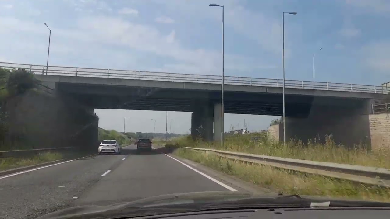 Driving to  Lakeside