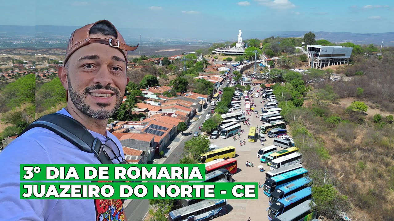 No 3° Dia dia de Romaria de Finados em Juazeiro do Norte a Colina do Horto ficou Repleta de Romeiros