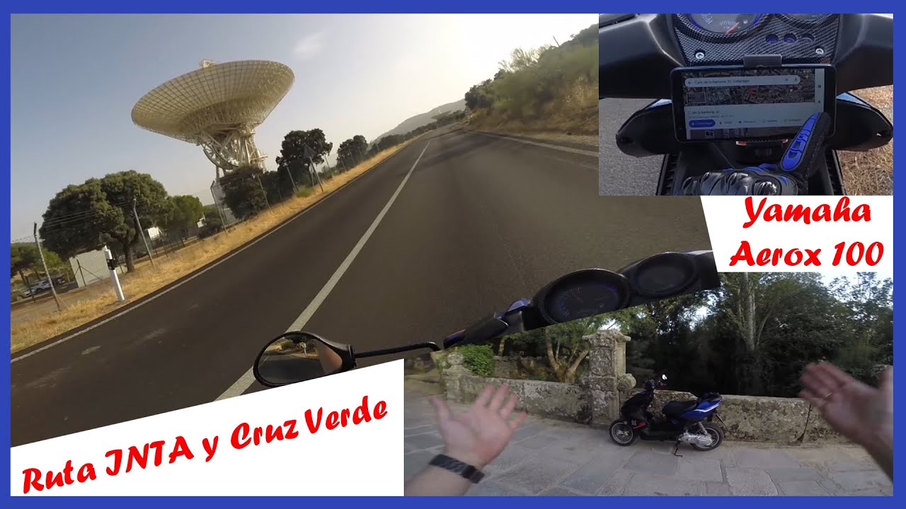 Ruta Antenas INTA📡 y Cruz Verde ⛰ con una Yamaha Aerox 100🛵, llegara????😯... y más cosas...