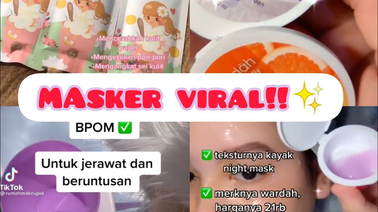 MASKER VIRAL TIKTOK II Racun Tiktok II part 2