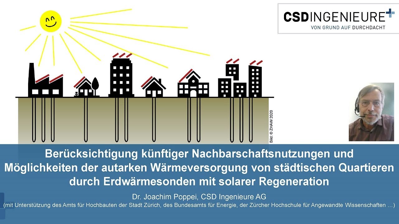 Strategische Planung von Erdwärmesonden