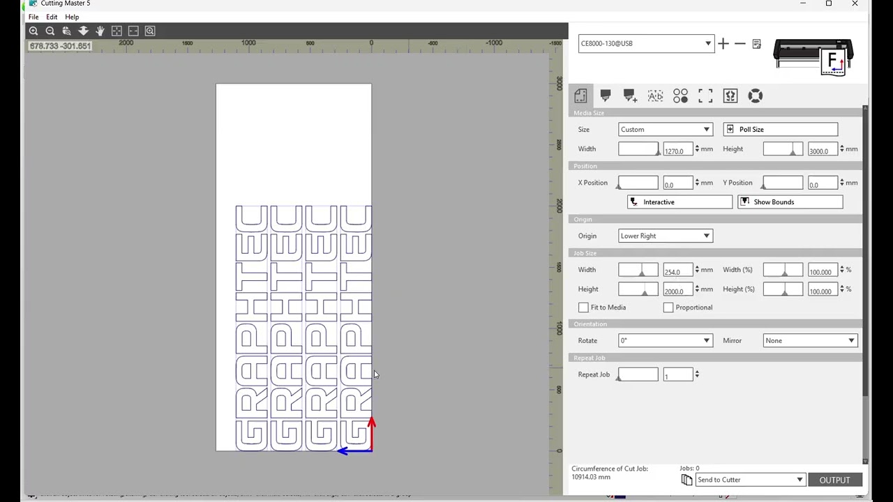 Graphtec Cutting Master 5 Yazılımı