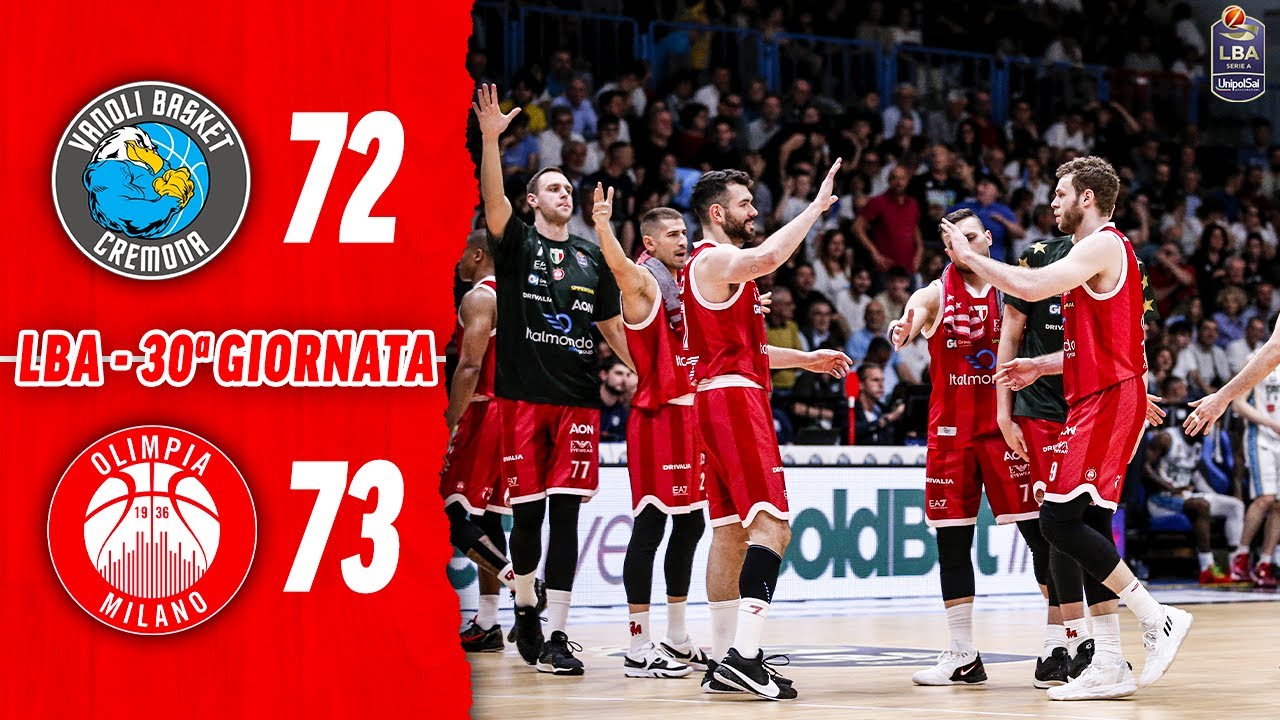 Cremona - Olimpia Milano Highlights