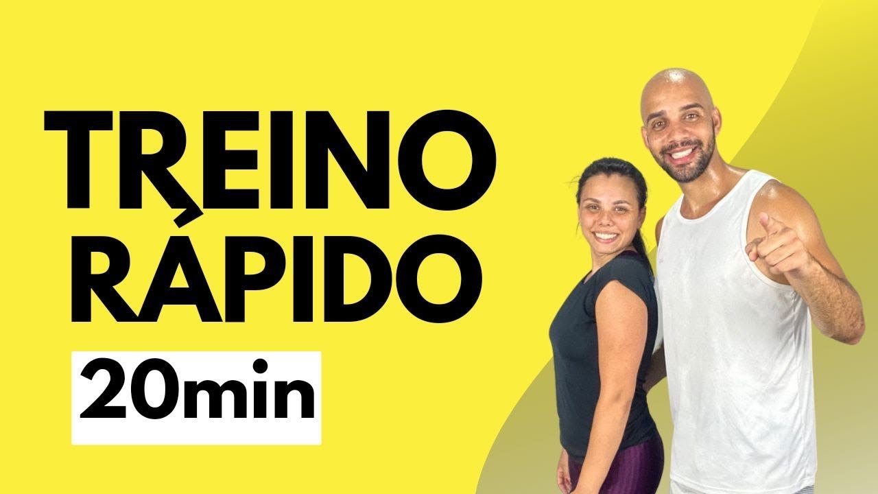 TREINO RÁPIDO E FÁCIL PARA QUEIMAR GORDURA EM 20 MIN - Prof Caio Ribeiro