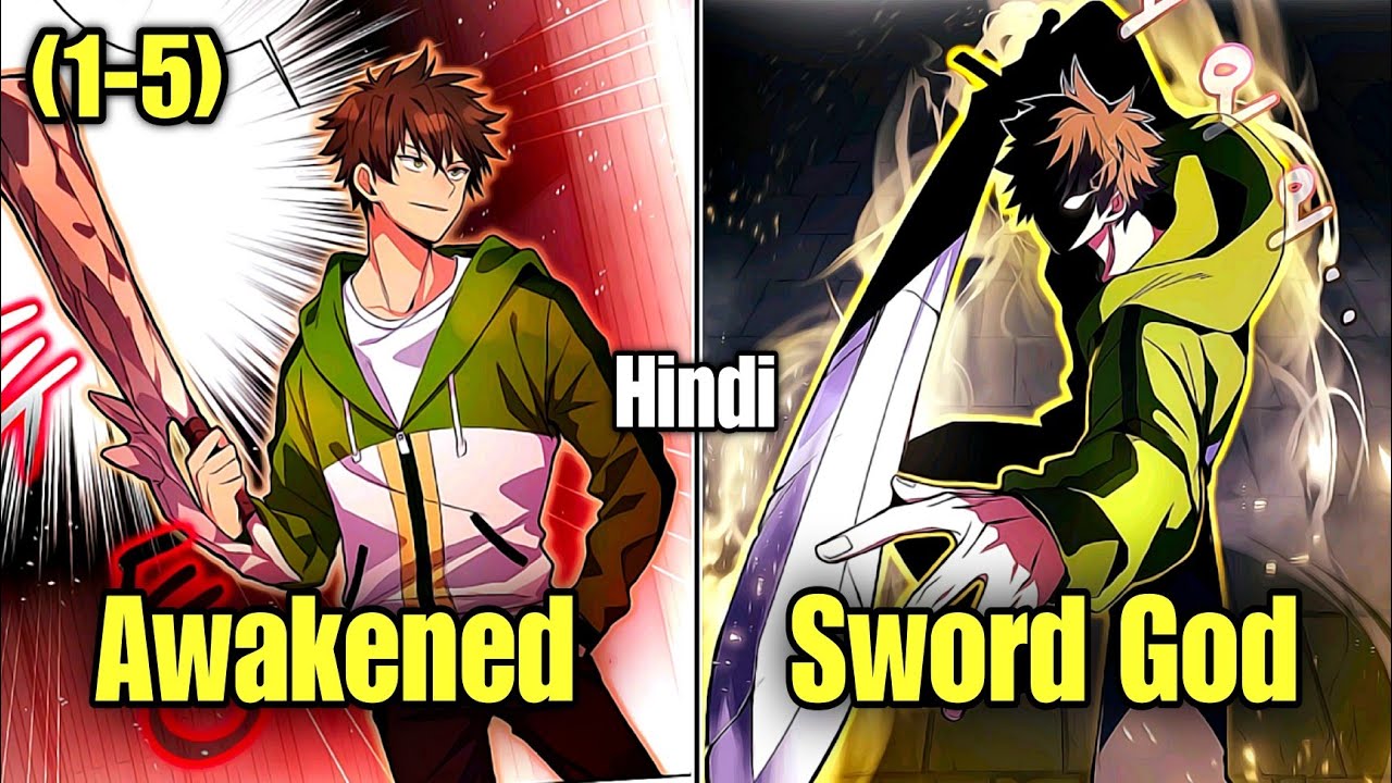 (1-5) He got part time jobs from gods and became SSS rank Sword God | Manhwa explained in Hindi 2026