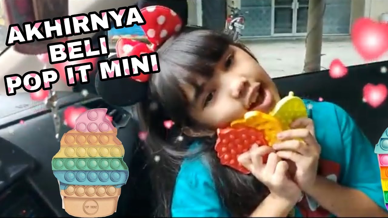 Pop It Mini | borong pop it mini | Pop it Kodok | Cup Cake | Pop It Boba | Mainan Anak Perempuan