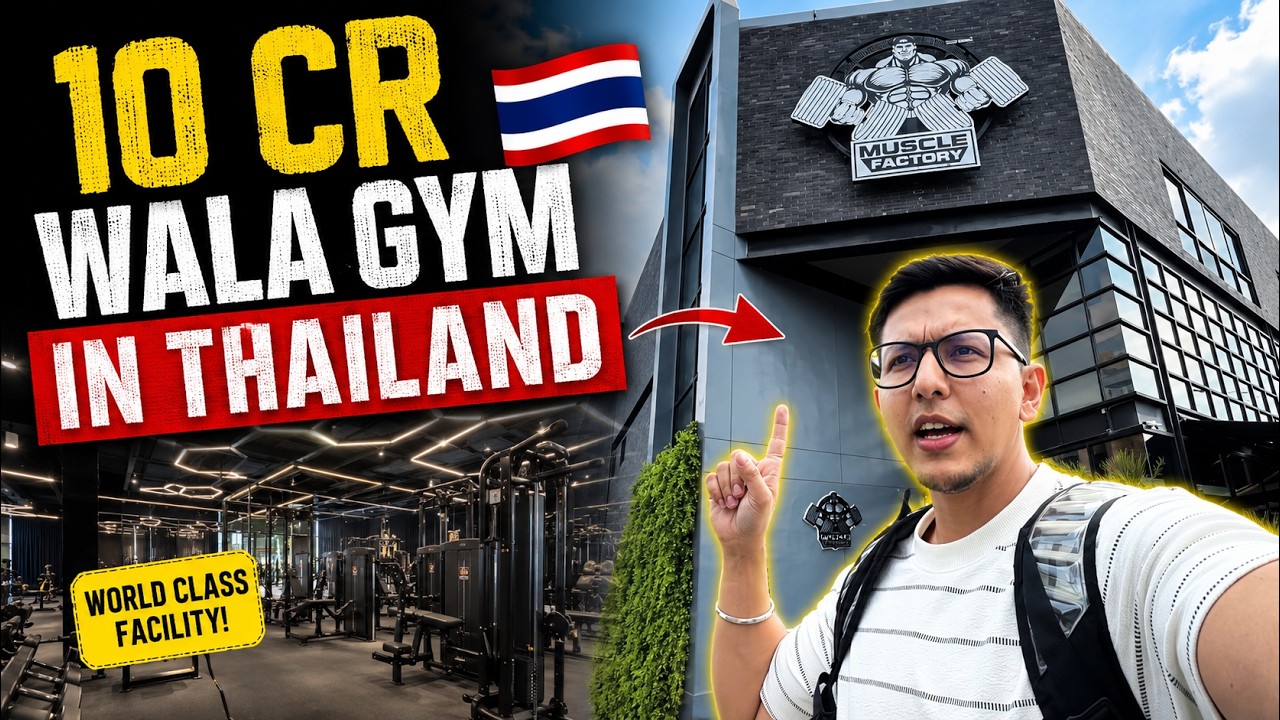 We Visit 10 CR Ka GYM In Thailand Pattaya