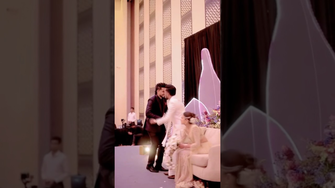 අමිලසර්ගේ වෙඩින් එකට බොක්කෙන්ම support එක දෙන උපුල් සර්🥳❤️‍🩹☺️#amilasir #wedding #mustang