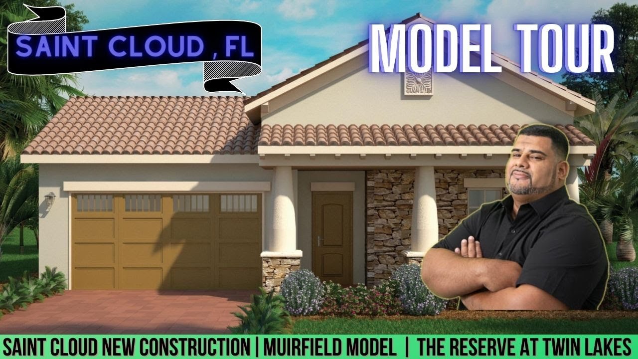 Saint Cloud New Construction Muirfield Model The Reserve At Twin Lakes