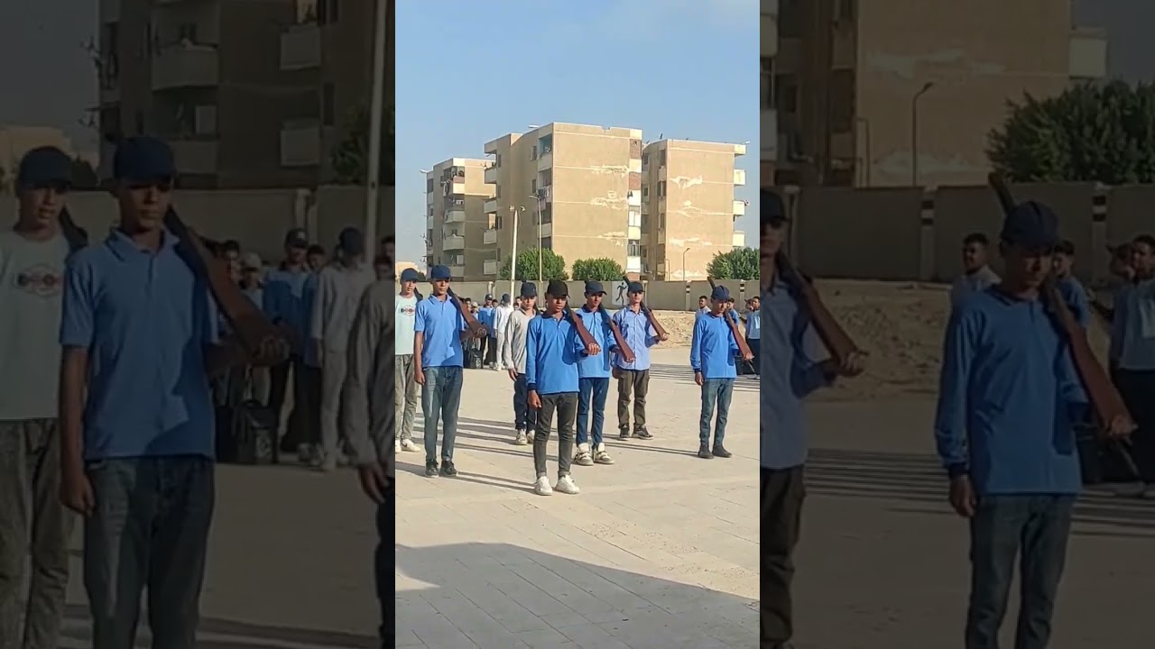 طابور الصباح العسكري