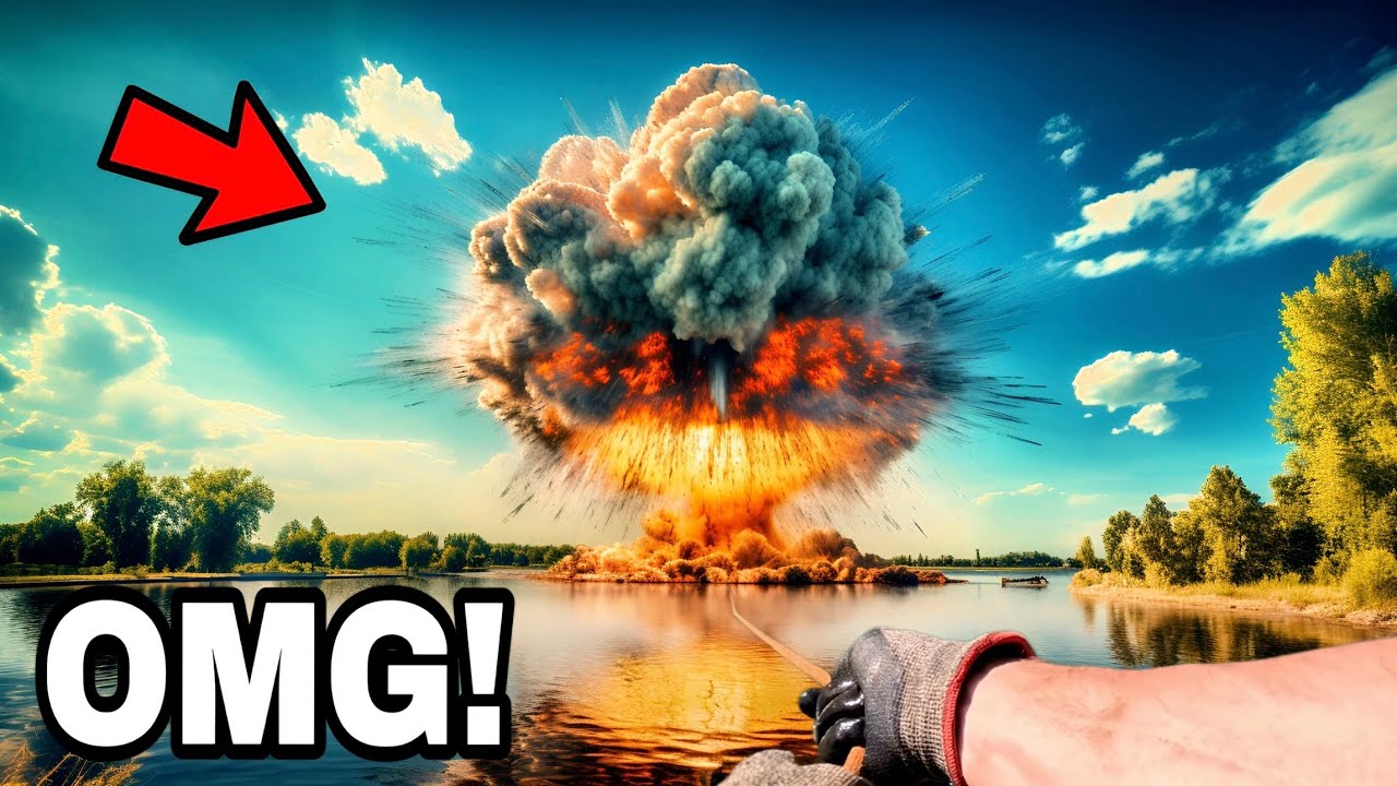 Я нашел ТОННЫ динамита во время магнитной рыбалки!