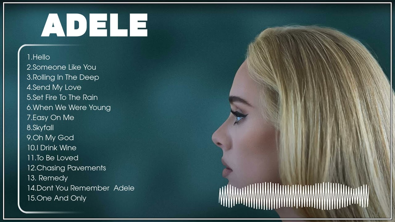ADELE ~ Most Popular Hits Playlist ~ Greatest Hits ✨