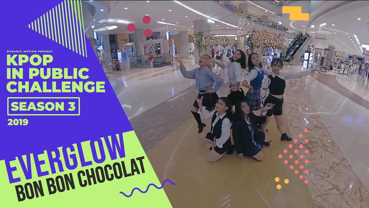 [KPOP IN PUBLIC CHALLENGE] EVERGLOW (에버글로우) - BON BON CHOCOLAT by DYNAMIC MOTION, INDONESIA