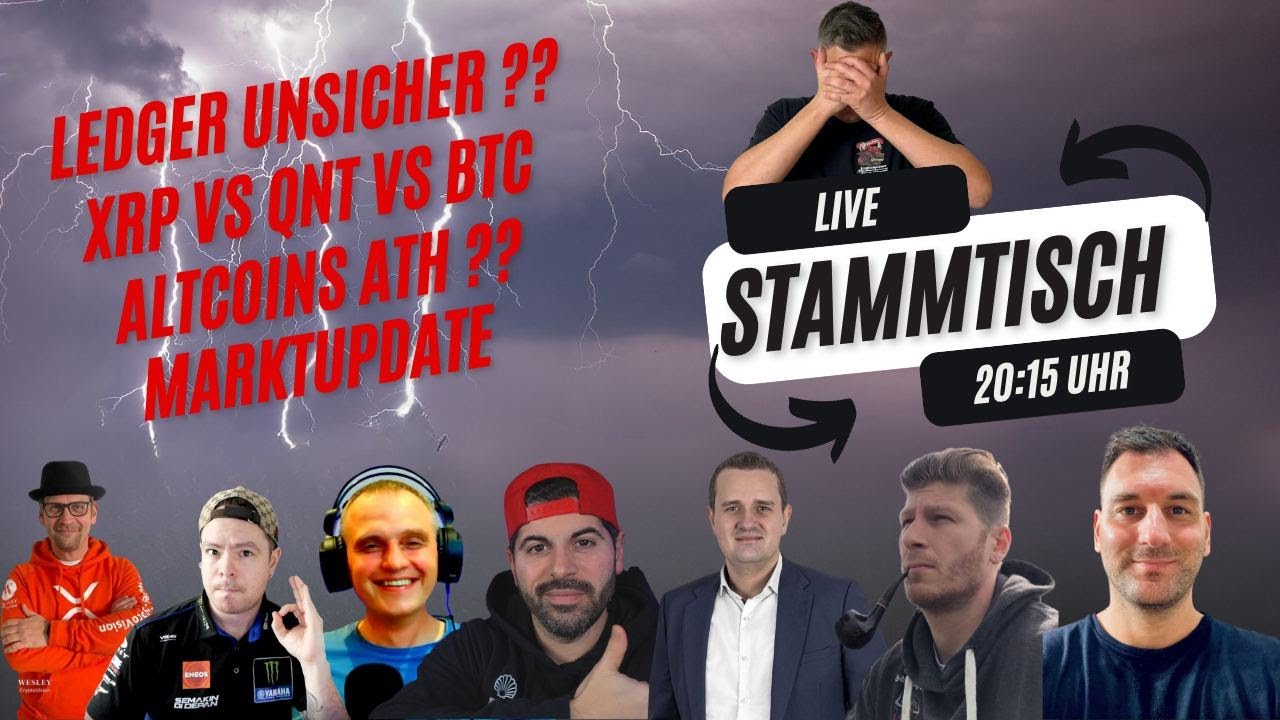 ❗️Live KryptoTalk / Kryptostammtisch❗️BTC vs Quant vs XRP 25.05.2023 mit KryptoYoutubern