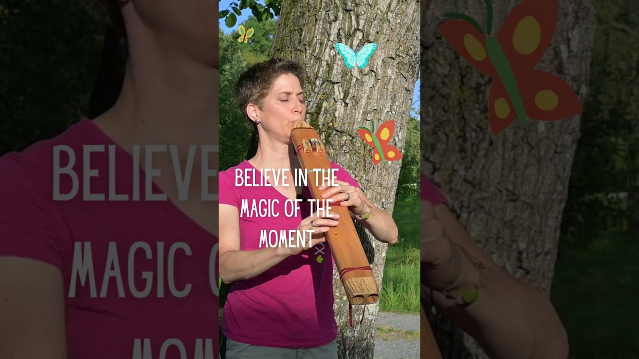 Native Style Double Flute C# 432 Hz #shorts