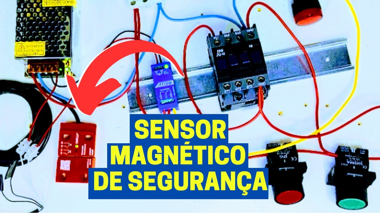 SENSOR MAGNÉTICO de segurança com 2 NA | ATORK