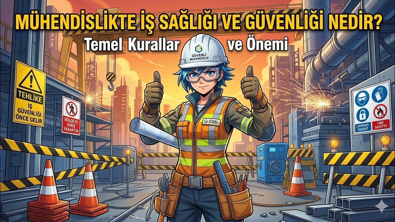 M&uuml;hendislikte İş Sağlığı ve G&uuml;venliği Nedir? | Yeni Başlayanlar İ&ccedil;in Basit Anlatım